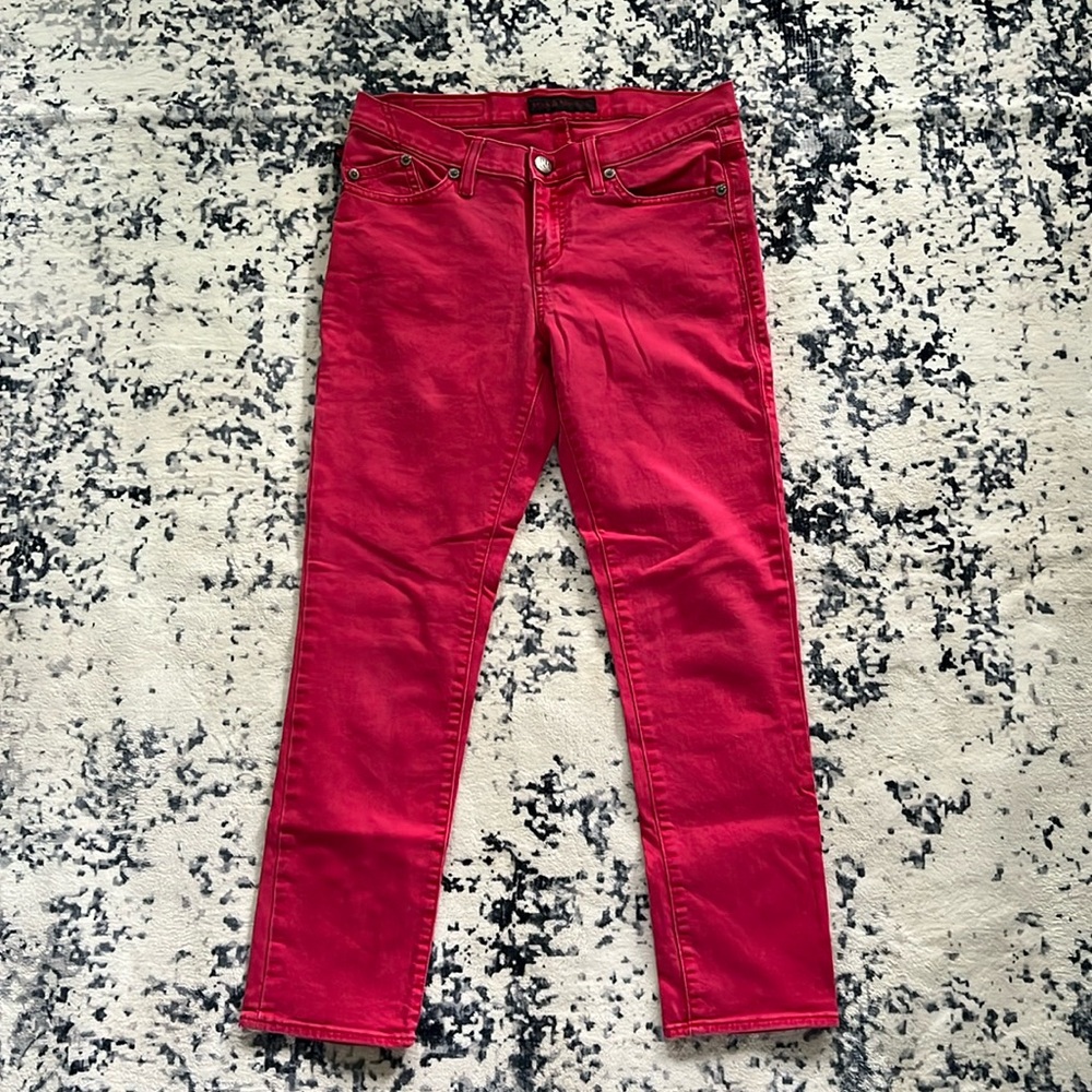 Rock & Republic Red Denim Jeans size 8